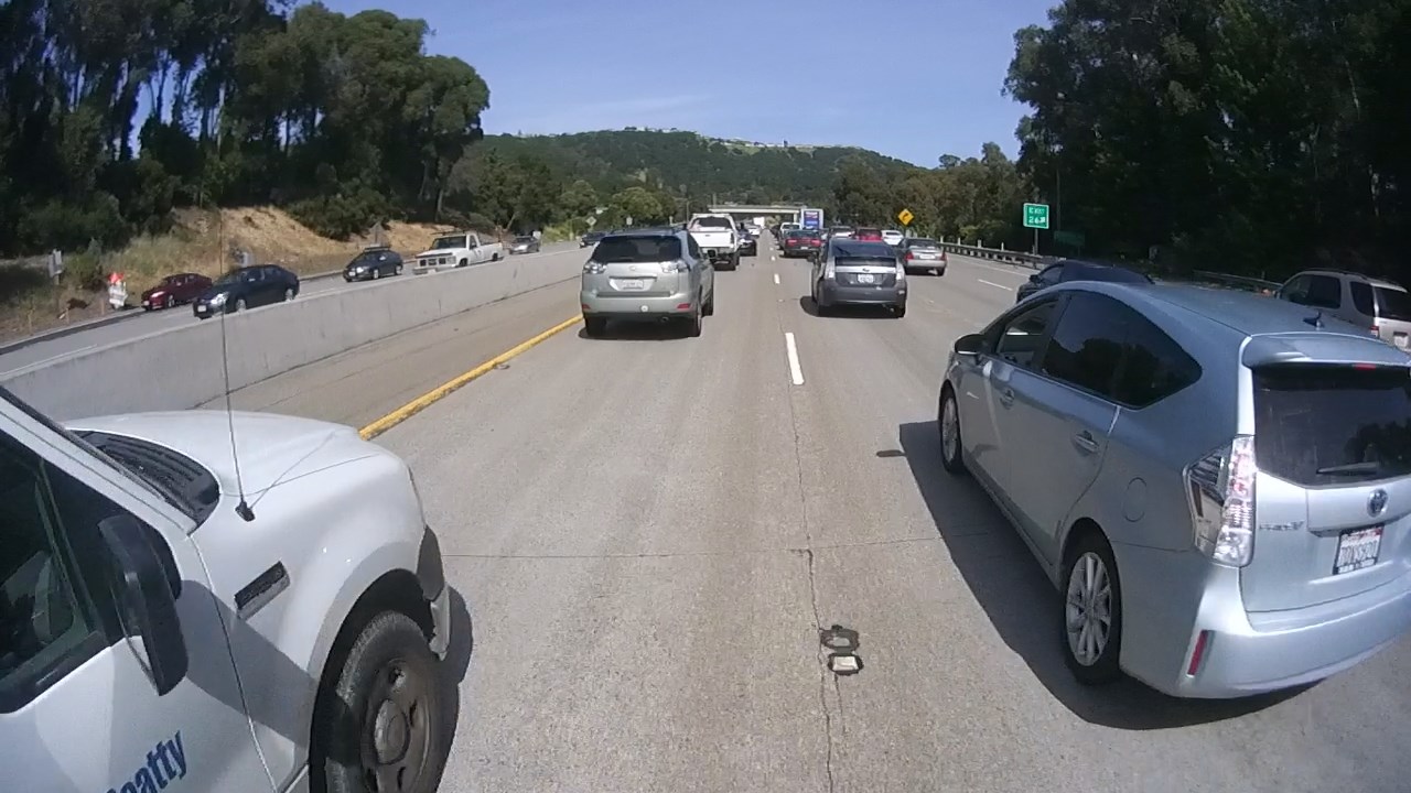 Lane Splitting in California